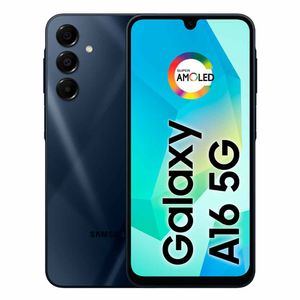 Smartphone Samsung Galaxy A16 5G Azul Escuro, 256GB, 8GB RAM e Câmera Tripla de 50MP + 5MP + 2MP