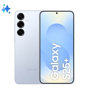Samsung Galaxy S25+ Azul, Nova Geração Galaxy AI, Câmera Tripla Traseira de até 50MP, Selfie de 12MP, Tela de 6.7" 1-120Hz, 512GB, 12GB de RAM, eSIM.