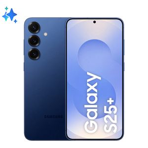 Smartphone Samsung Galaxy S25+ 5G Azul Marinho, 512GB, 12GB RAM e Câmera Tripla de 50MP + 12MP + 10MP