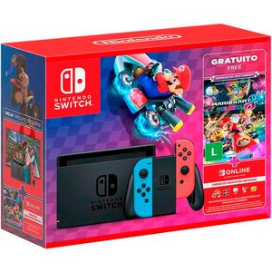Console Nintendo Switch V2 32GB Mario Kart 8 Deluxe