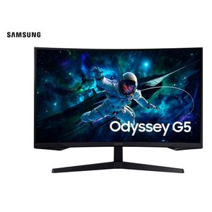 Monitor Gamer Samsung Odyssey G5, 32", QHD, 165Hz, 1ms,  Freesync, HDMI, DP, - LS32CG552ELMZD