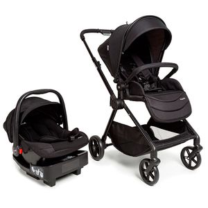 Travel System 3 em 1 Magnific Full Black - Safety 1st