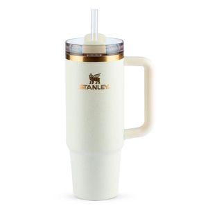 Copo Quencher Stanley Térmico com 0,887 Litros de Capacidade Cream Moon