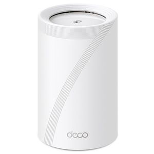 Roteador Mesh Deco 2.5G TP-Link com 1 Unidade Wi-fi 7 Tri-Band - BE65