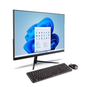 All in One, Windows 11 Home, 23,8 Pol. Full HD, Intel Core i3,  4GB 128 GB SSD, Preto Ultra - UB840 UB840