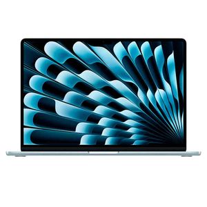 Notebook Apple MacBook Air 15,3" M4 (CPU de 10 núcleos, GPU de 10 núcleos, 16GB RAM, 256GB SSD) - Azul-céu