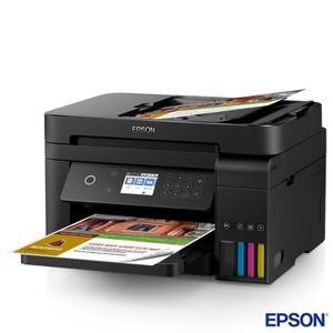 Impressora Multifuncional Epson Eco Tank Jato de Tinta com USB e Wi-Fi - L6171