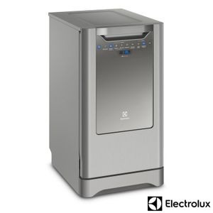 Lava-Louça Electrolux Inox com 10 Serviços, 06 Programas de Lavagem e Painel Blue Touch - LV10X