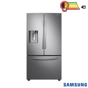 Refrigerador French Door Samsung de 03 Portas Frost Free 536 Litros Tecnologia Twin Cooling Plus Inox - RF23R6201SR