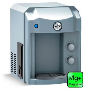 Purificador de Água Top Life New Oxi He MG+ Prata com Água Gelada - 462