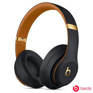 Fone de Ouvido Beats Studio 3 Bluetooth Headphone Over Ear Skyline Puro Cancelamento Ativo de Ruído Preto