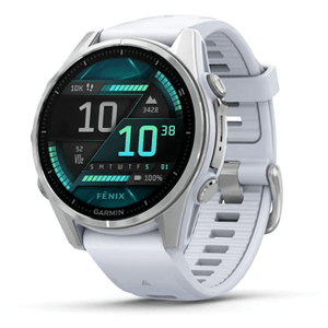 Relógio Garmin Fenix 8S Prata com 32GB de Memória