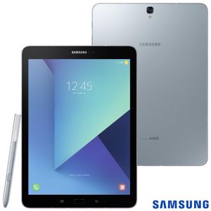 Tablet Samsung Galaxy Tab S3 Prata com 9.7?, 4G, Android 7.0, Processador Quad Core e 32GB - SM-T825NZSPZTO