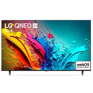 Smart TV QNED 4K LG 65" Polegadas 65QNED85T Processador 8, AI, Painel 120Hz, FreeSync e webOS 24