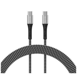 Cabo USB-C para USB-C 2.0 em Nylon Essential - Geonav - ESC06