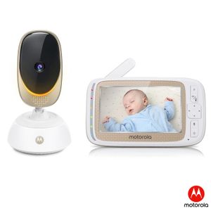 Babá Eletrônica Motorola COMFORT85CONNECT Tela de 5,0" WiFi Cromoterapia