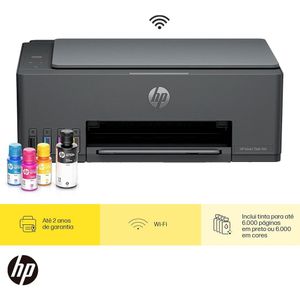 Multifuncional HP Smart Tank Com Jato de Tinta 584 USB Wifi Bivolt - 5D1C1A