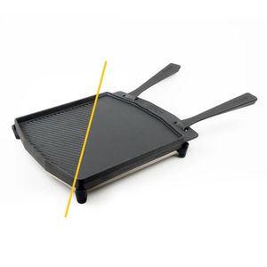Chapa de Ferro Fundido Ooni Dual Sided com Apoio em Aço Inox