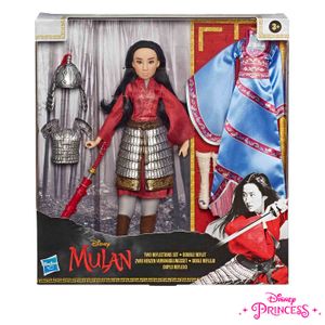 Boneca Princesa Disney Mulan Deluxe - E8587 - Hasbro