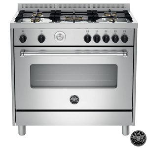 Fogão de Piso a Gás Bertazzoni de 05 Bocas Inox - MAS905GGEVSXE