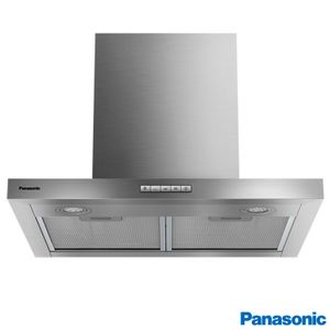 Coifa de Parede Panasonic 60 cm com 03 Velocidades, Design Premium Integrado Inox - FV-6HSUB2