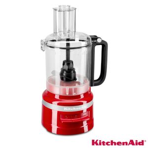 Processador de Alimentos KitchenAid Empire Red com 03 Velocidades, Capacidade 2,1 Litros e Múltiplas Funções - KJA0