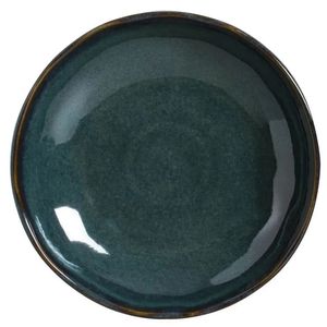Conjunto com 06 Pratos Fundo Bio Oceano Ø25cm Azul - Porto Brasil