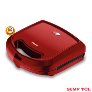 Grill e Sanduicheira Semp 2 em 1 com Capacidade para 02 Fatias - GR3019VM