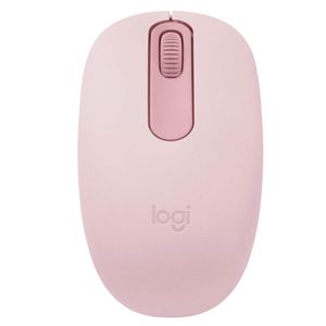 Mouse sem Fio Logitech M196, Ambidestro Compacto, Bluetooth, Compatível com PC e Mac, Rosa - 910-007458