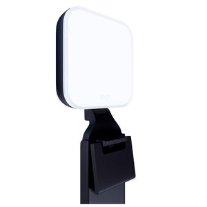 Iluminação de LED Logitech Litra Glow com Tecnologia TrueSoft, Braço Ajustável e Controle por App, para PC e Mac