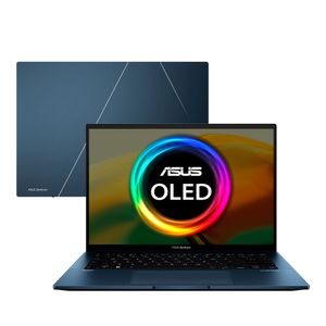 Notebook Asus Zenbook 14, Evo Intel Core i7-1260P, 16GB, 1TB SSD, Tela 14” OLED 16, W11, Azul - UX3402ZA-KM532W