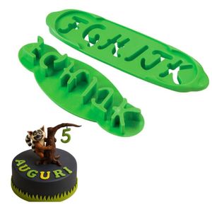 Jogo Moldes Letras do Alfabeto Chocolate Doce Martellato