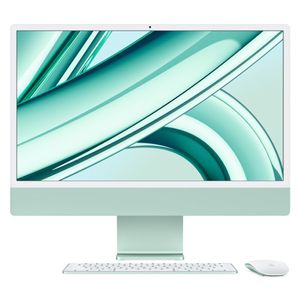 iMac 24", Tela Retina 4.5K Apple, Processador M3, (8GB RAM, 256GB) - Verde