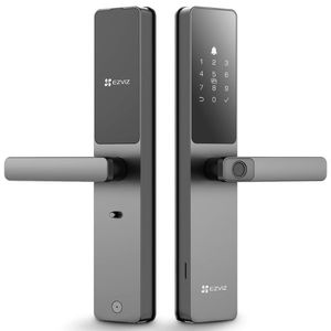 Fechadura Digital Inteligente Ezviz Cartão Senha DL05 Wifi - CS-DL05-R100-WBCP-GR M