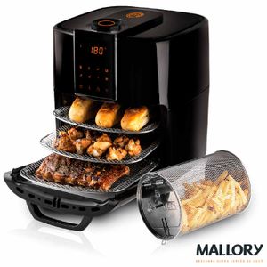 Fritadeira Elétrica Mallory Oven Master Chef Preta - B9720030