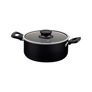 Caçarola Tramontina Formia em Alumínio 20 cm 2,8 L Starflon Max Preto