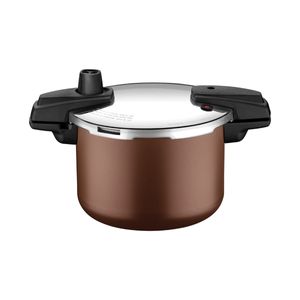 Panela de Pressão Tramontina Arizona Indução Alumínio 20 cm 4,5 L Mocaccino
