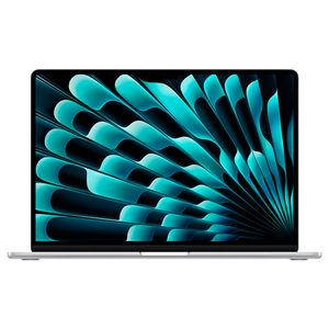 Notebook Apple MacBook Air 15" M3 (CPU de 8 núcleos, GPU de 10 núcleos, 16GB RAM, 512GB SSD) - Prateado