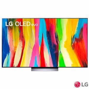2022 Smart TV LG 65" Polegadas 4K OLED65C2 Evo 120Hz Mais Brilho G-Sync FreeSync 4x HDMI ThinQAI Google Alexa