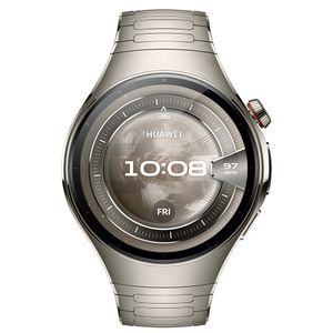 SmartWatch HUAWEI WATCH 5 46mm Titânio, Tecnologia X-TAP Multissensor, Chamadas de Celular com eSIM