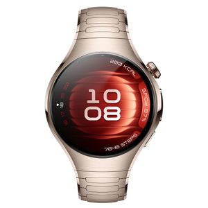 SmartWatch HUAWEI WATCH 5 42mm Sand Gold, Tecnologia X-TAP Multissensor, Chamadas de Celular com eSIM
