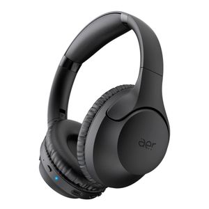 Fone de Ouvido sem Fio Geonav AerMood Over-Ear com Bluetooth Preto - AER14