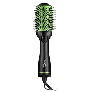 Escova Secadora e Alisadora Taiff Easy Preta e Verde - 56000
