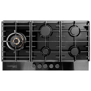 Cooktop a Gás 90cm Cuisinart Preto Vidro com 05 Bocas - 4092740303