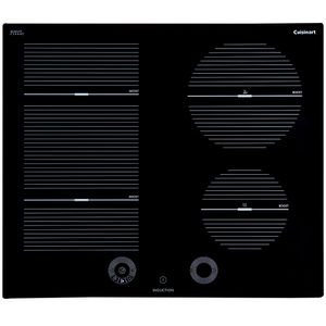 Cooktop por Indução Cuisinart em Vitrocerâmica com 04 Bocas e Touch Control Preto - 4093860004