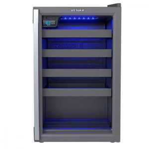 Adega Venax Piubella Cave 100 24 Garrafas Cinza - 220V