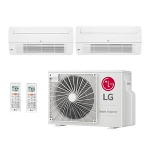 Ar Condicionado Multi Split Inverter LG 21000 BTUs (12000 Cassete 1 Via+18000 Cassete 1 Via) Quente/Frio Z3UW21GFB1.AWGZBR1 - 220V