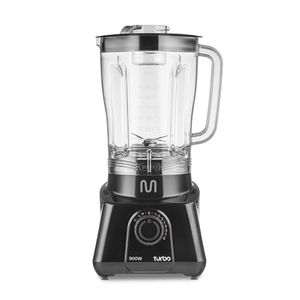 Liquidificador Multi Home 2,6L Turbo 900w-127v c/ 5 velocidades Preto - LQ901 LQ901