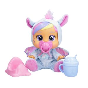 Boneca Interativa Cry Babies Jenna Com acessórios Multikids - BR2396 BR2396