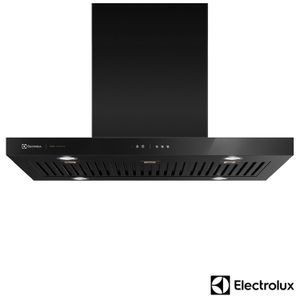 Coifa de Ilha Electrolux Pro Series 90 cm com Painel Eletrônico, Preta - 90CIV